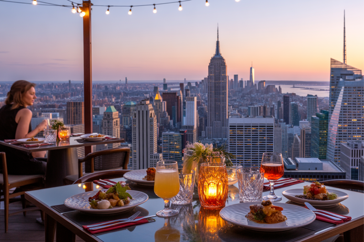 Top 10 Rooftop Restaurants NYC With Stunning Views Restaurent