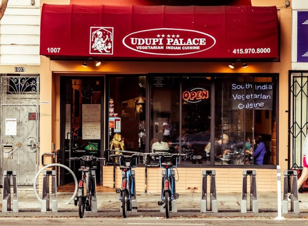 A hearty Asian breakfast with grains, protein-rich dishes, and savory accompaniments