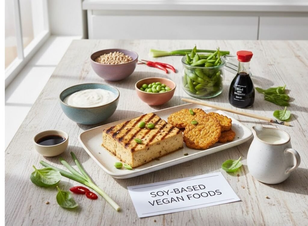 Soy foods are complete proteins, meaning they contain all essential amino acids.