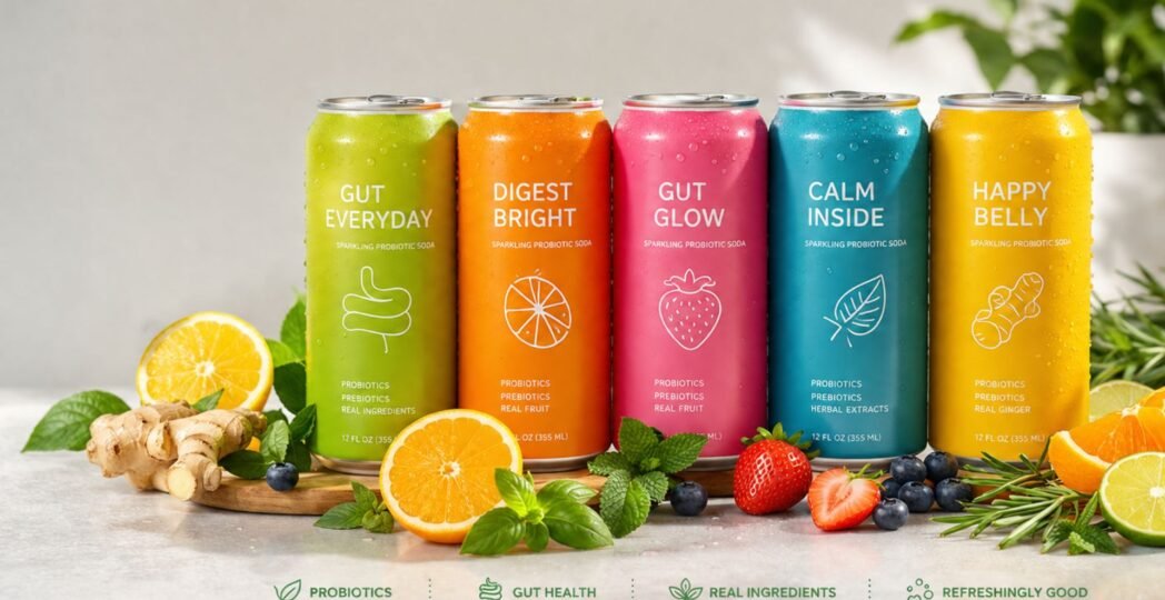 Gut-health sodas